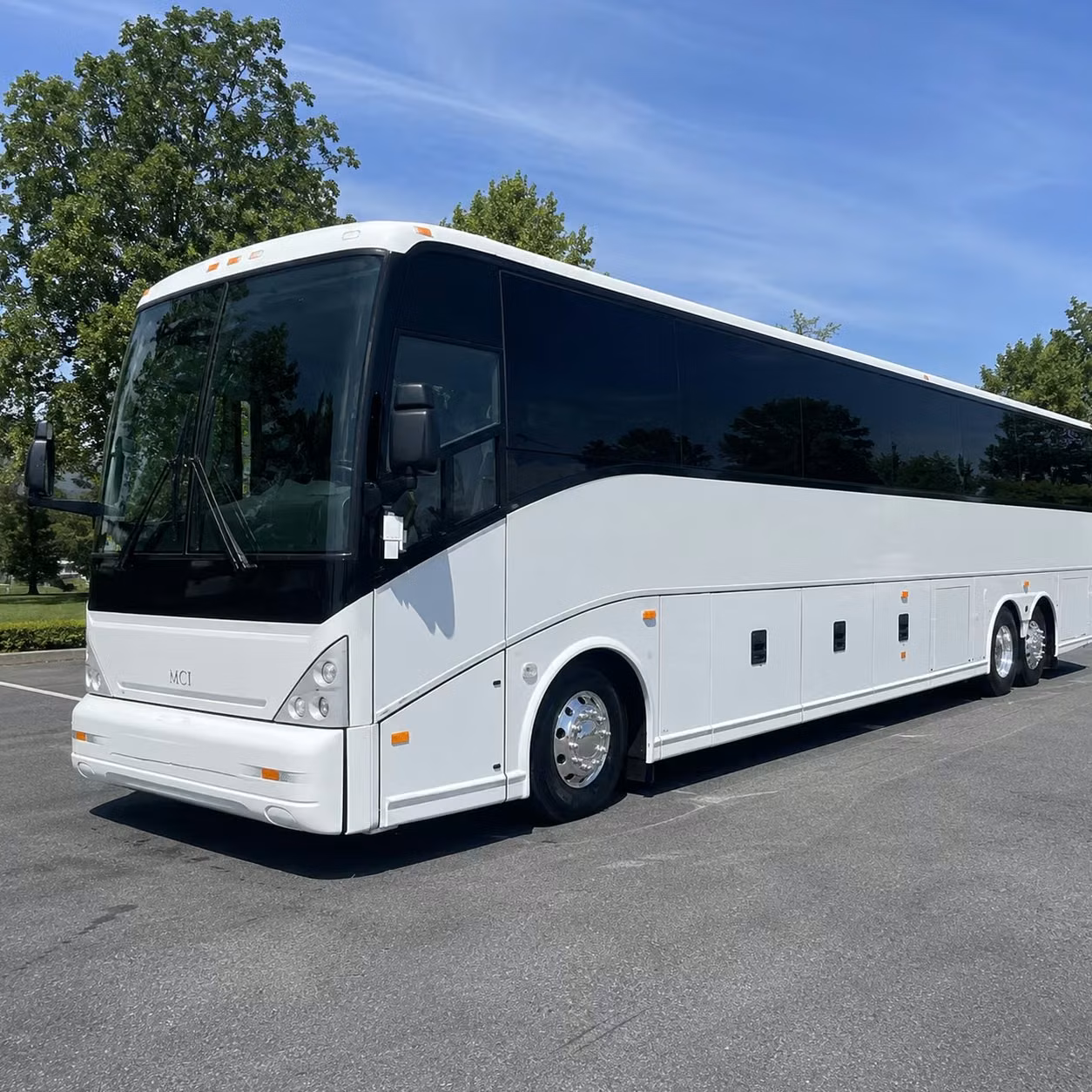bus rental options for riverside trips