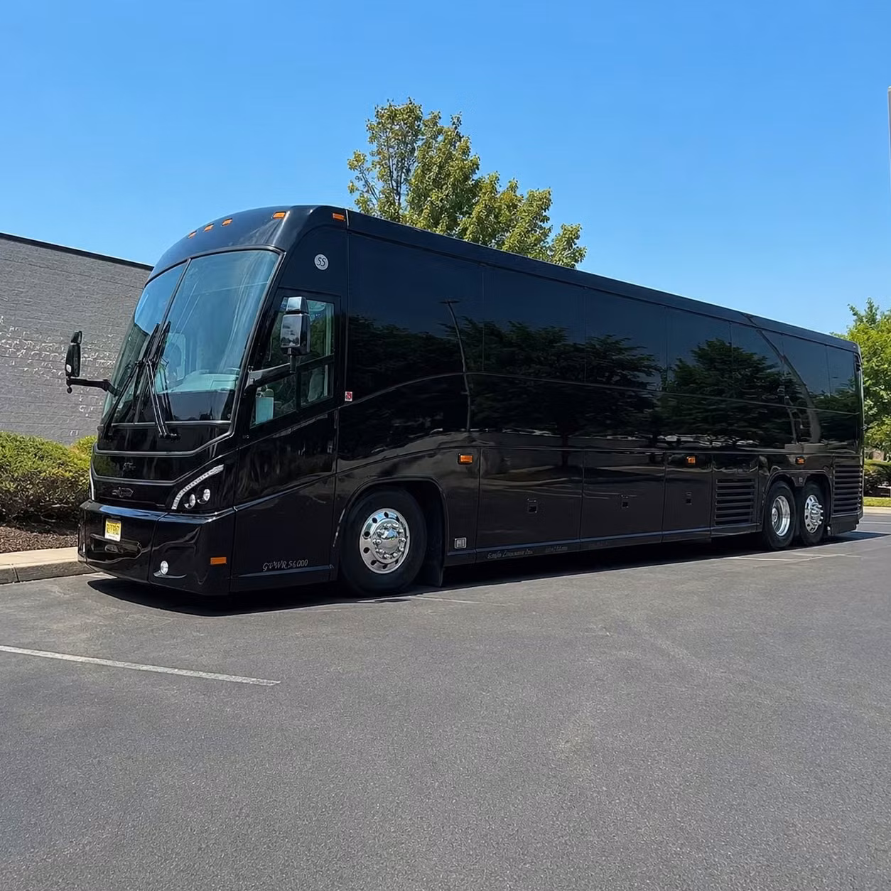 just the right bus for military ceremonies change of command events and troop movements