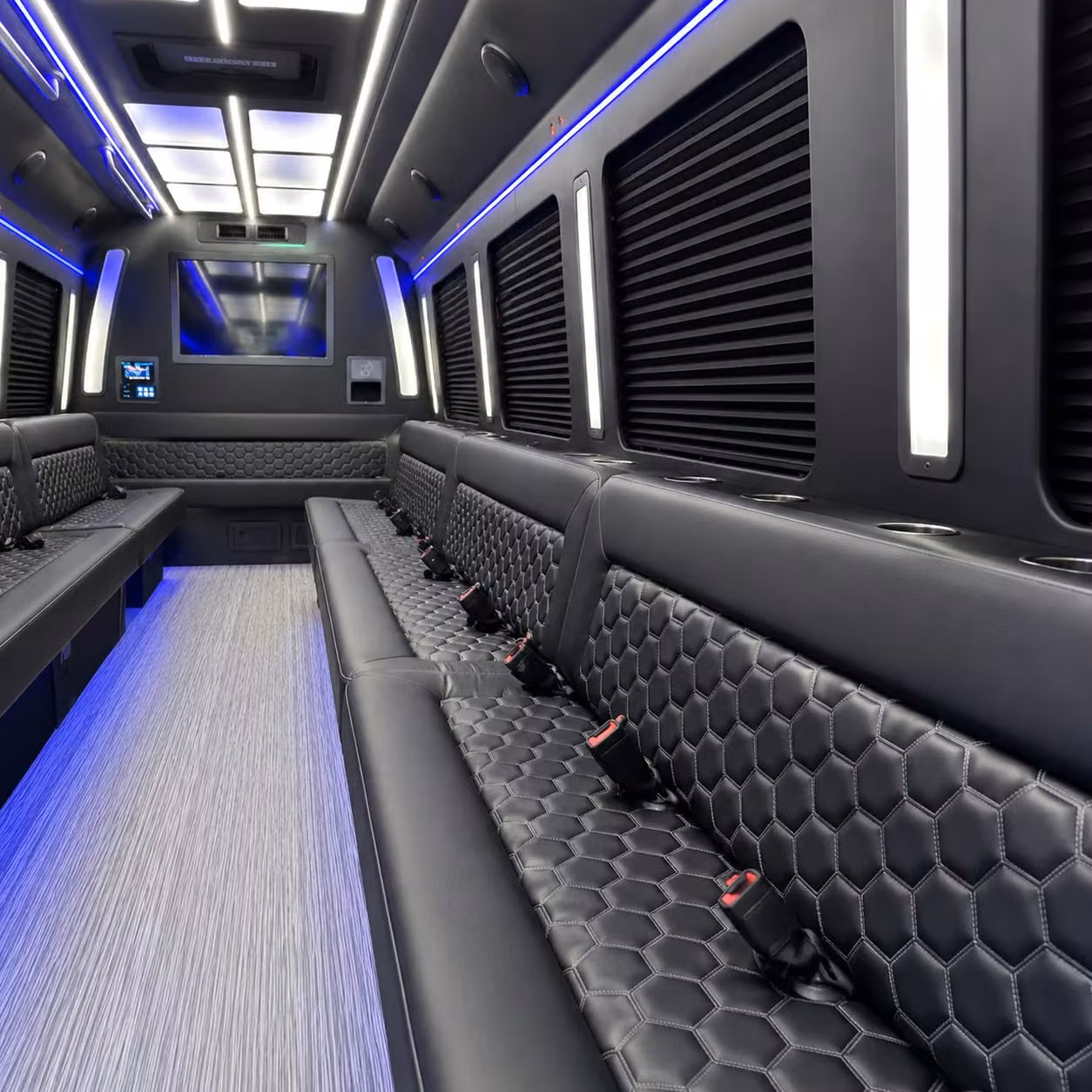 party bus interior