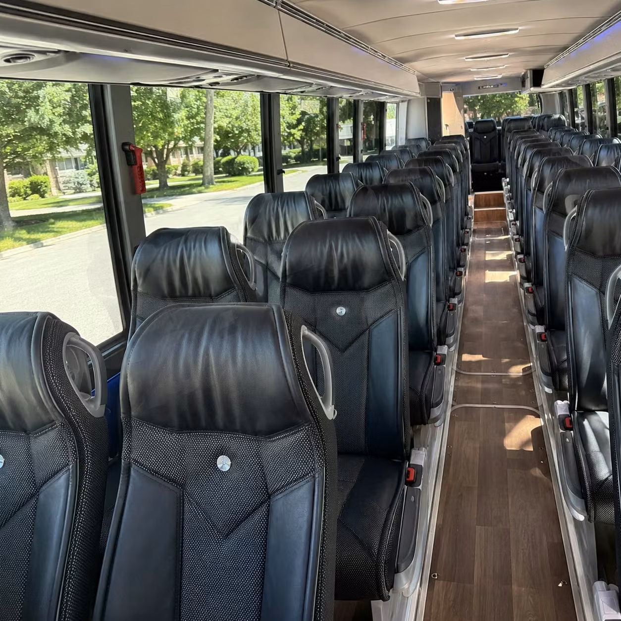 riverside charter bus interior gallery