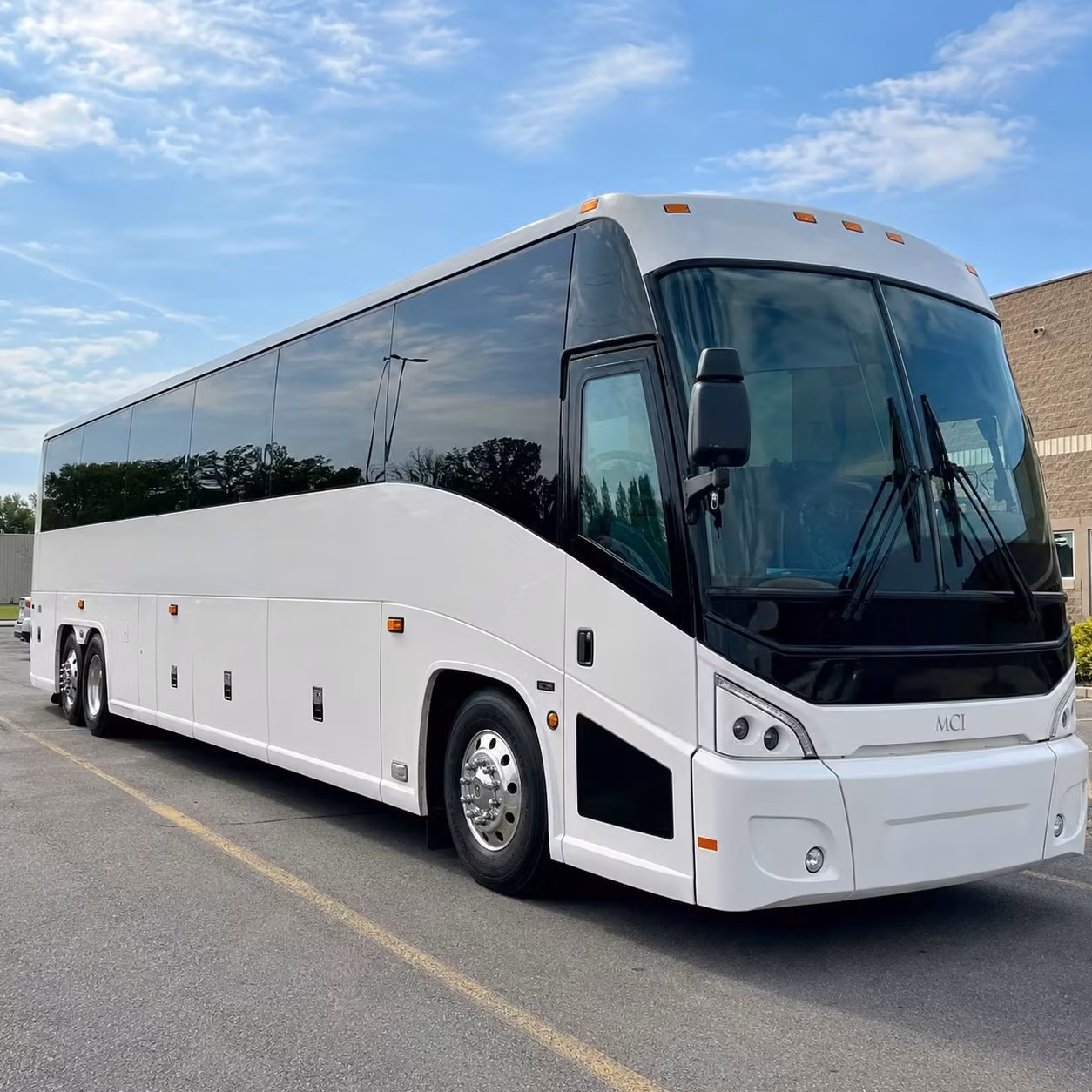 riverside charter bus rental exterior