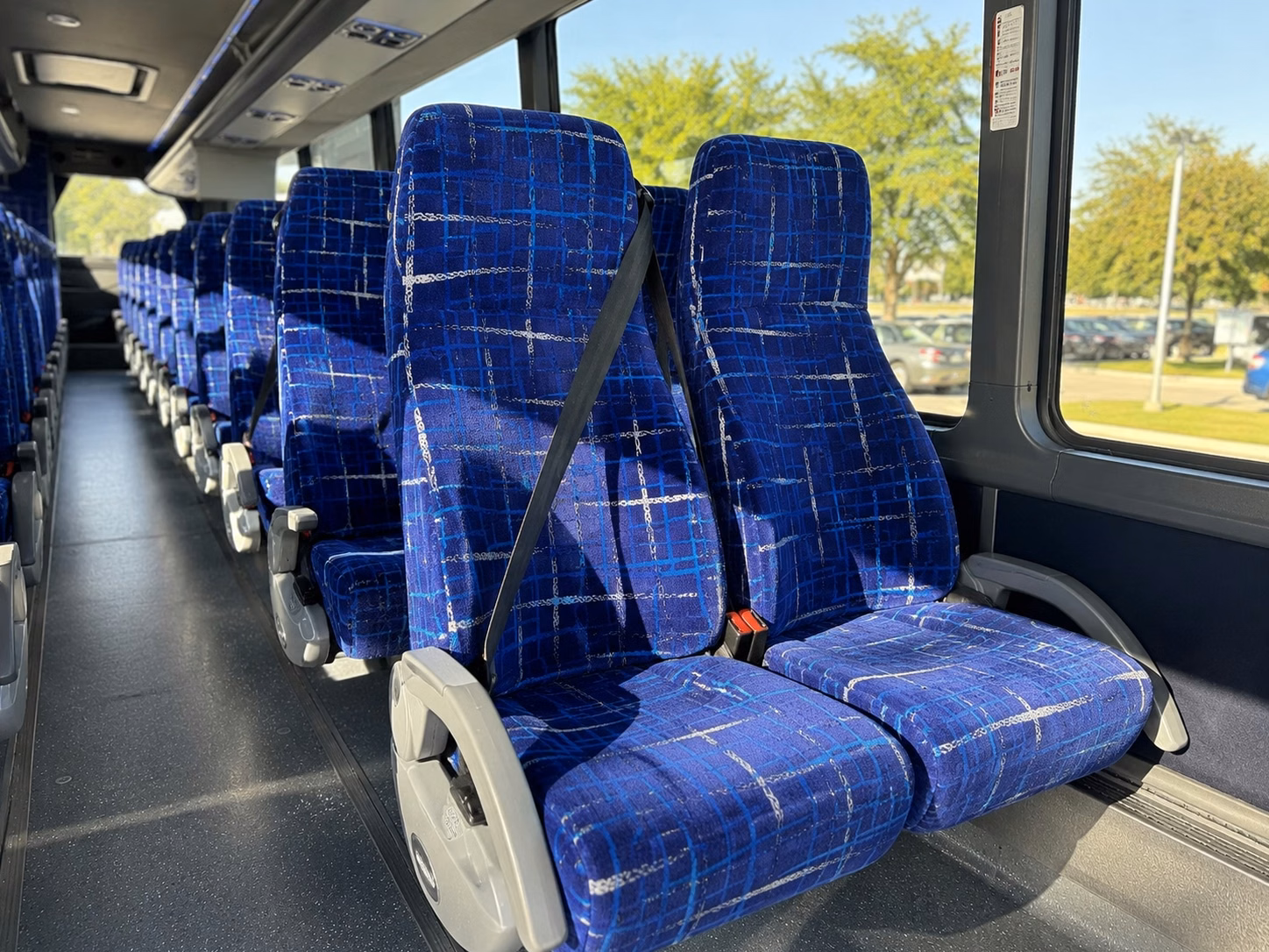 shuttle guests between ceremony and reception venues in riverside